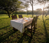 Outdoor-garden dining-table