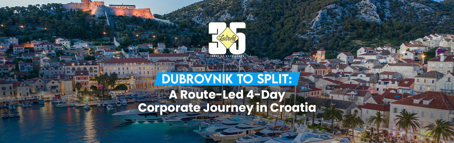 Dubrovnik to Split: A Route-Led 4-Day Corporate Journey in Croatia