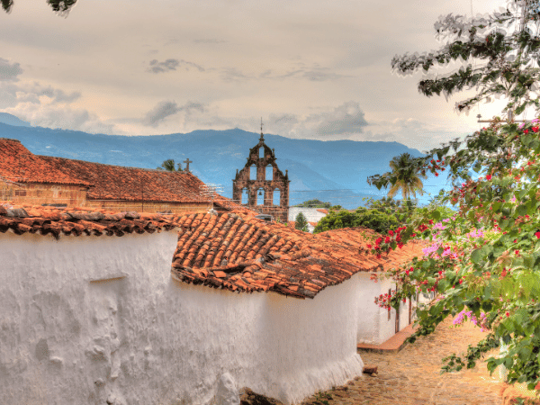 Scenic colonial village of Guane in Santander highlighting authentic cultural travel with a DMC in Colombia