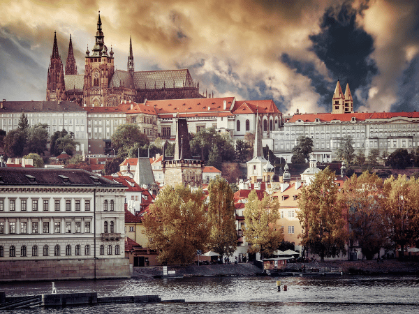 Prague Castle overlooking the historic Old Town along the Vltava River – DMC Czech Republic