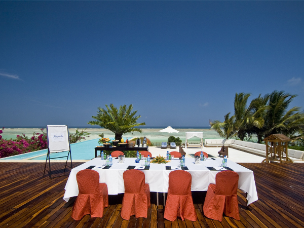 Meeting Arrangement at Zanzibar Villa